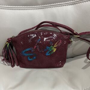 Sharif Alligator embossed Crossbody